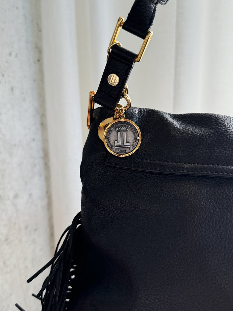 Leather Fringe Shoulder Bag