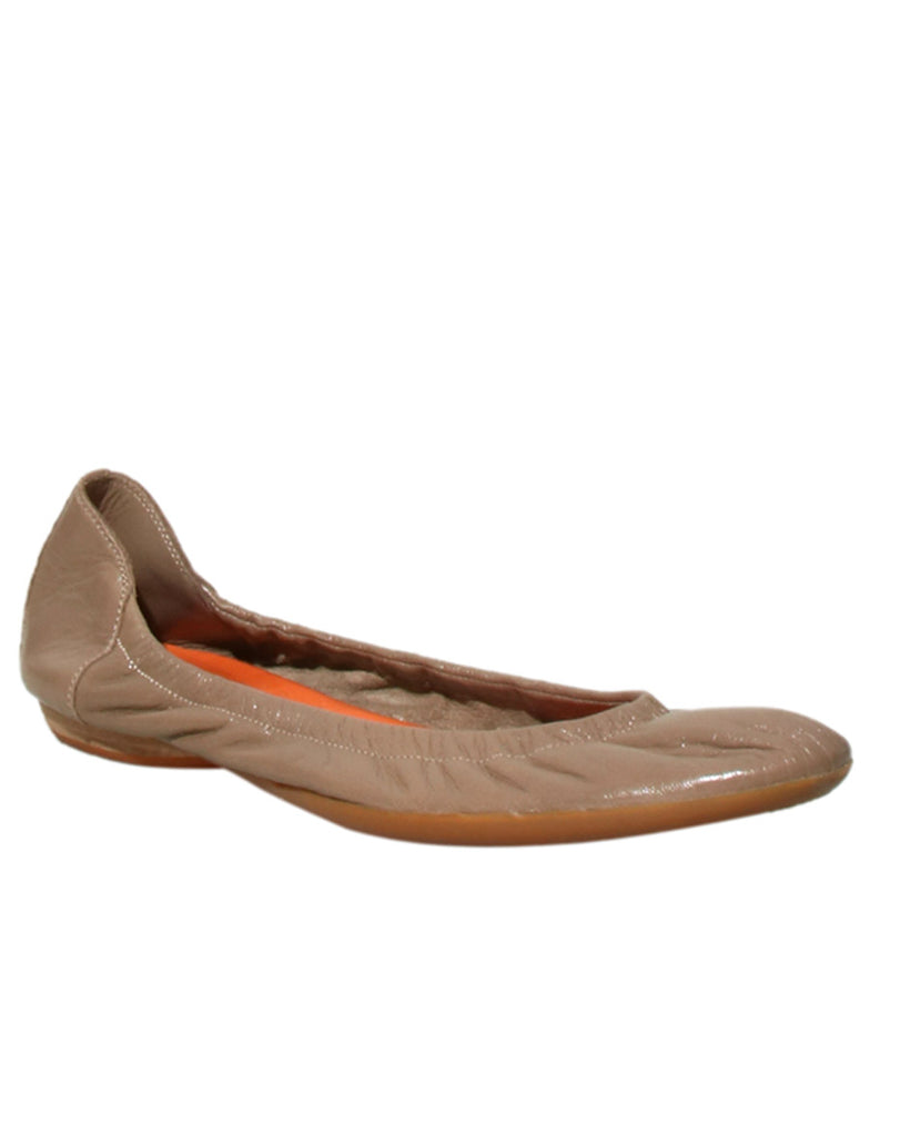Hermes Leather Ballet Flats