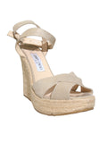 Straw Wedge Sandals