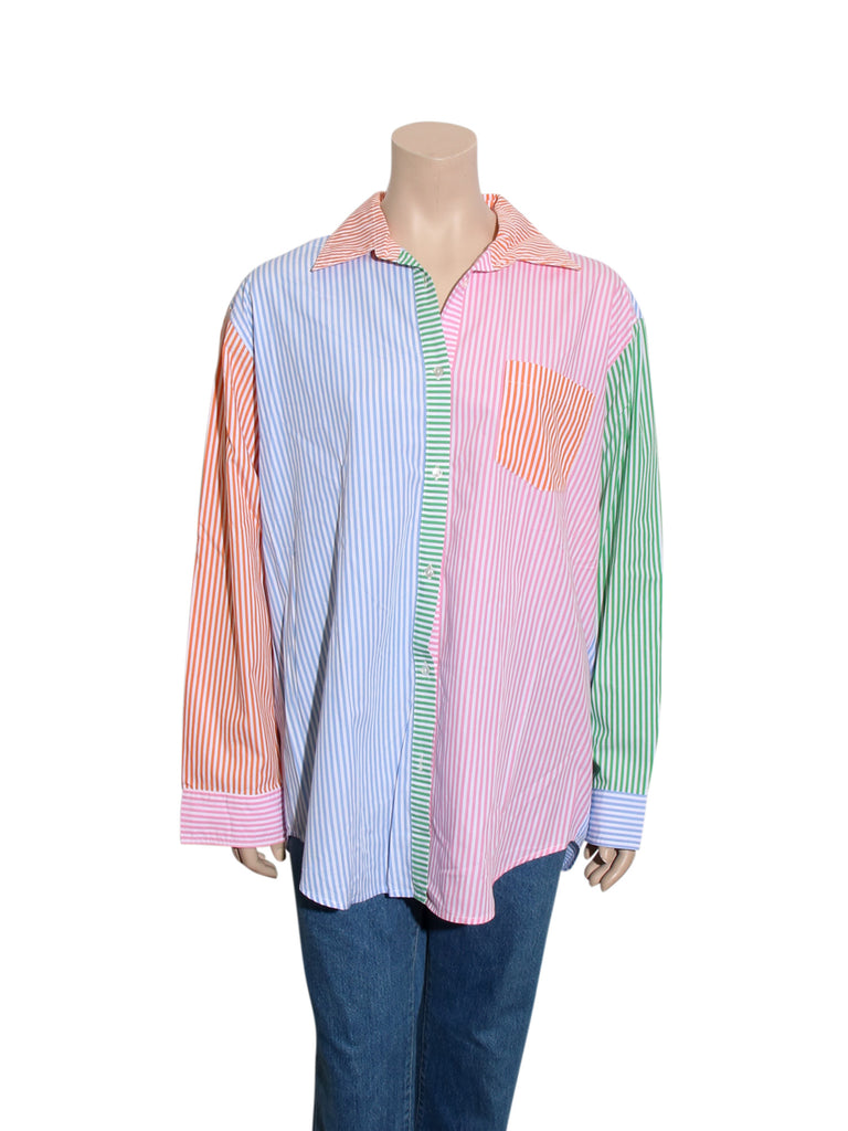 Solid & Striped Striped Oxford Tunic