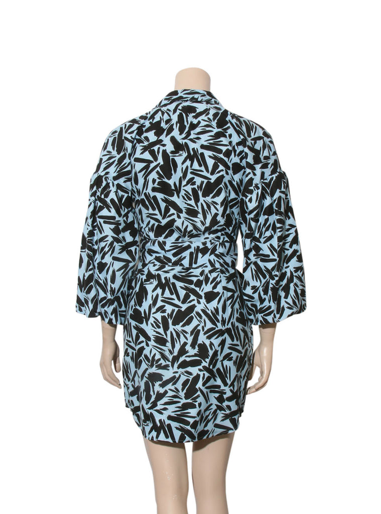 Printed Button Down Dress