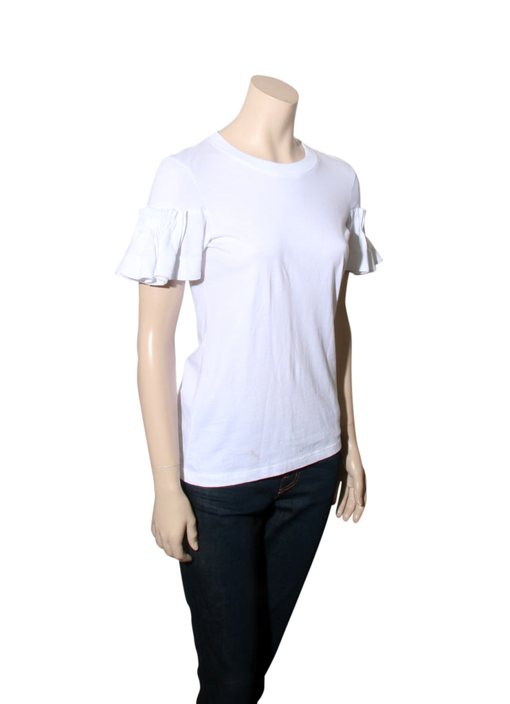 Ruffle Sleeve T-Shirt