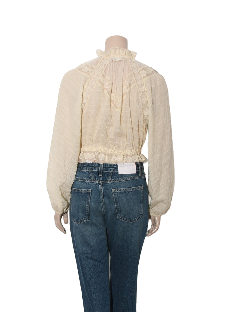 Lace Detail Blouse