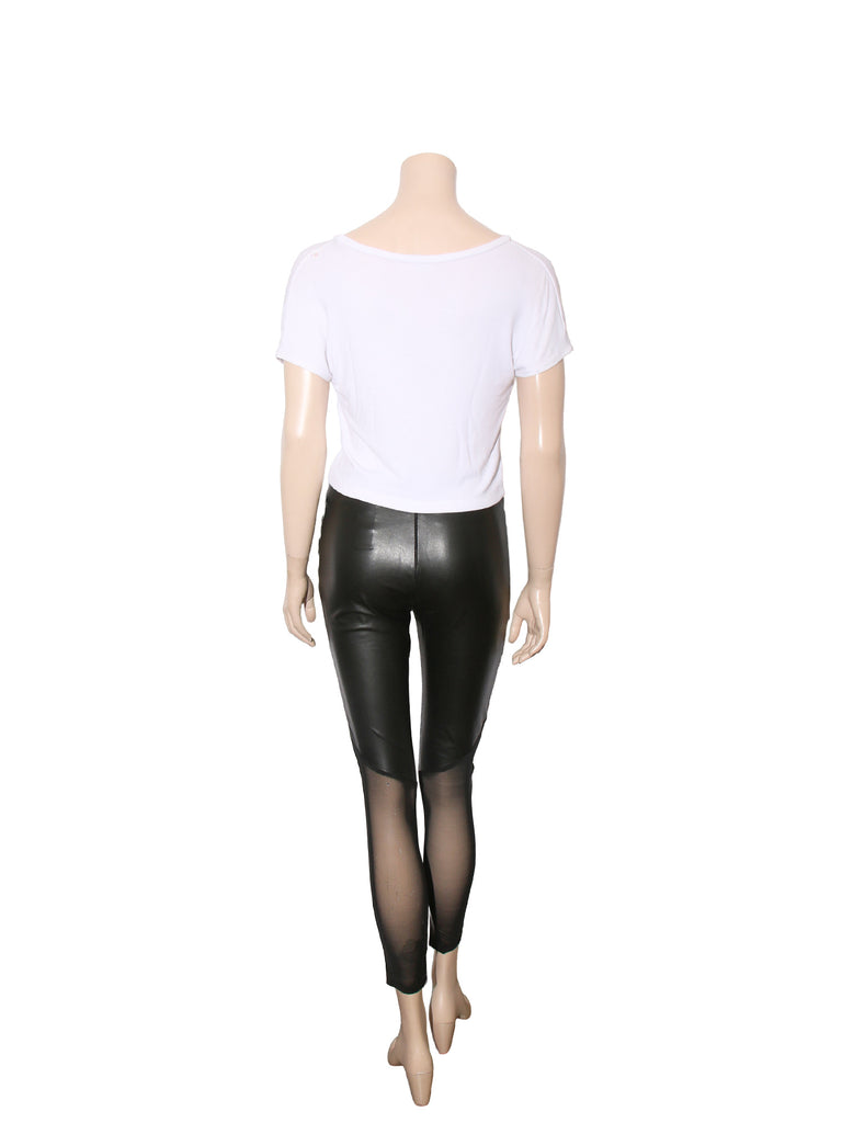 Faux Leather Pants