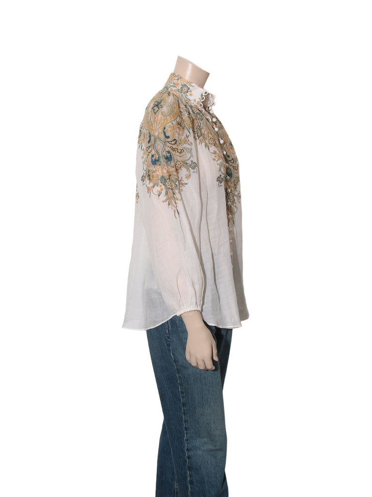 Freja Paisley Blouse