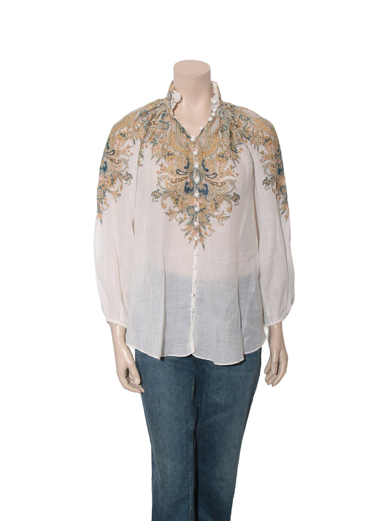 Freja Paisley Blouse