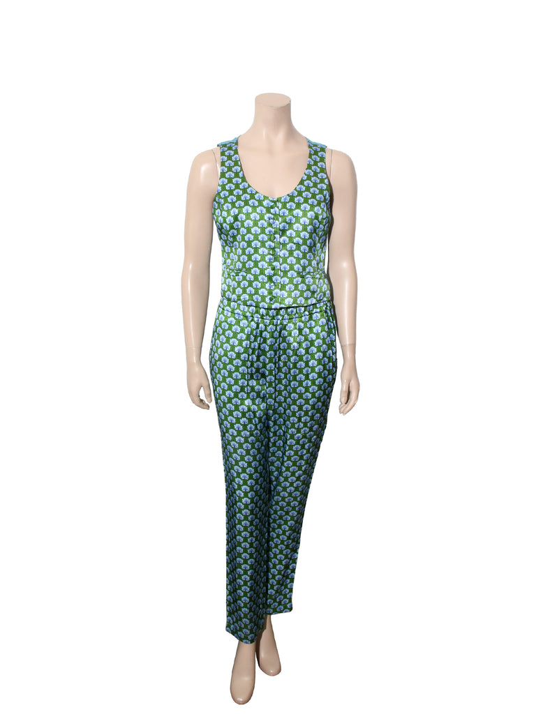 Printed Pant Set