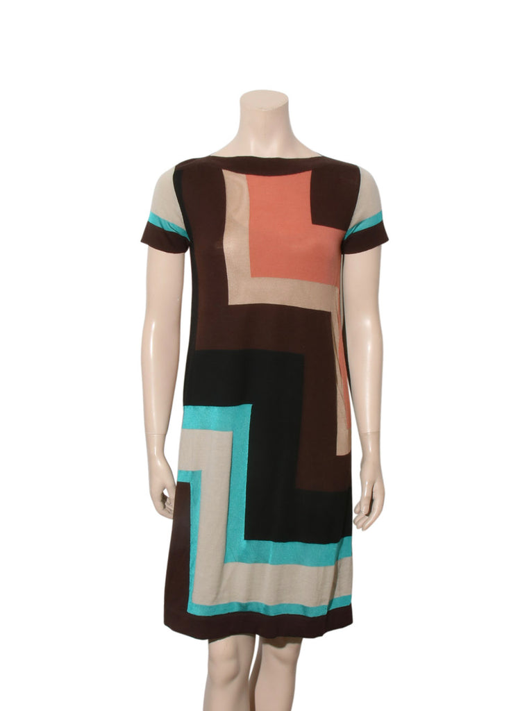 Short Sleeve Knit Dress