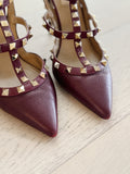 Leather Rockstud Pumps