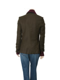 Blazer with Detachable Wool Insert