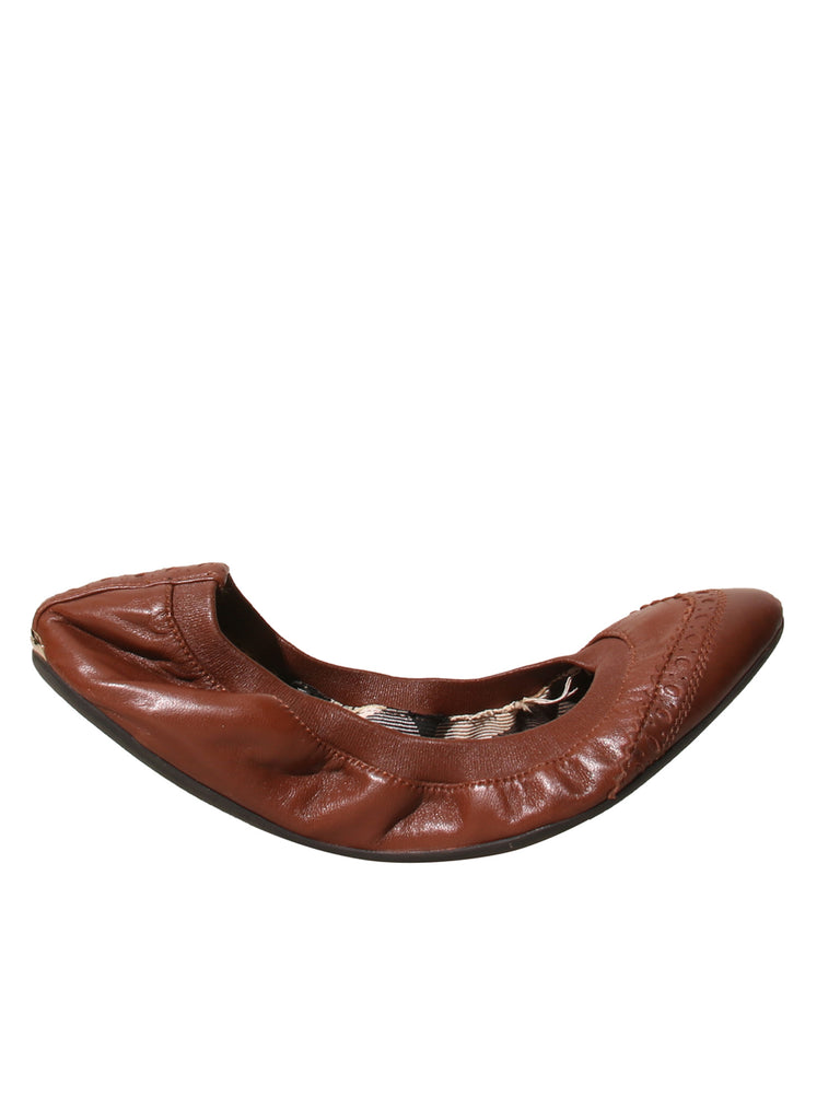 Leather Ballet Flats