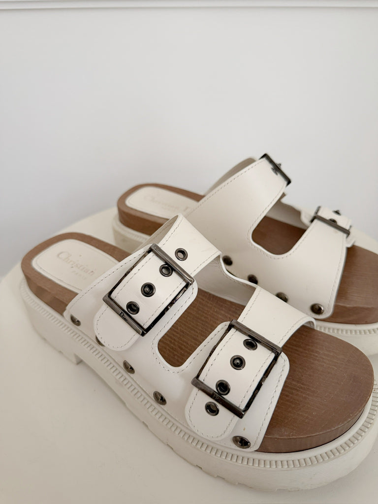 Platform Buckle Sandals