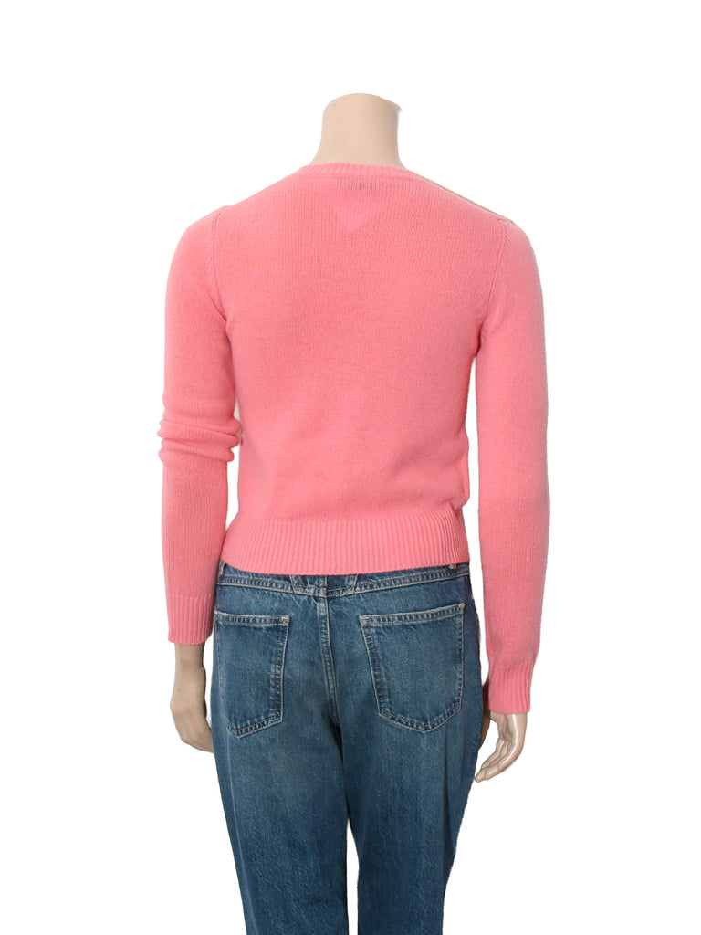 Knit Wool Cashmere Cardigan