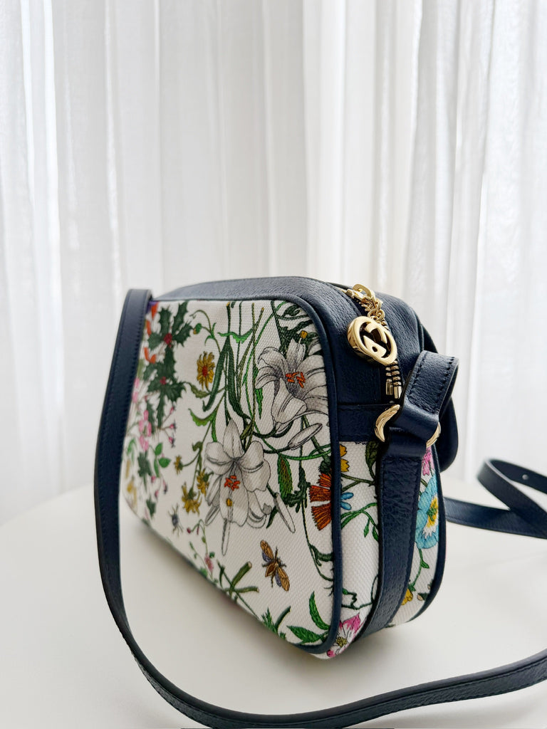 New 2019 Flora Canvas Cross Body Bag
