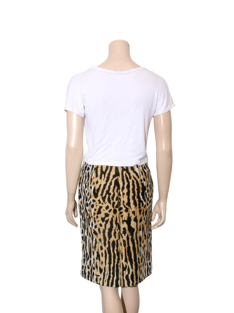 Animal Print Skirt