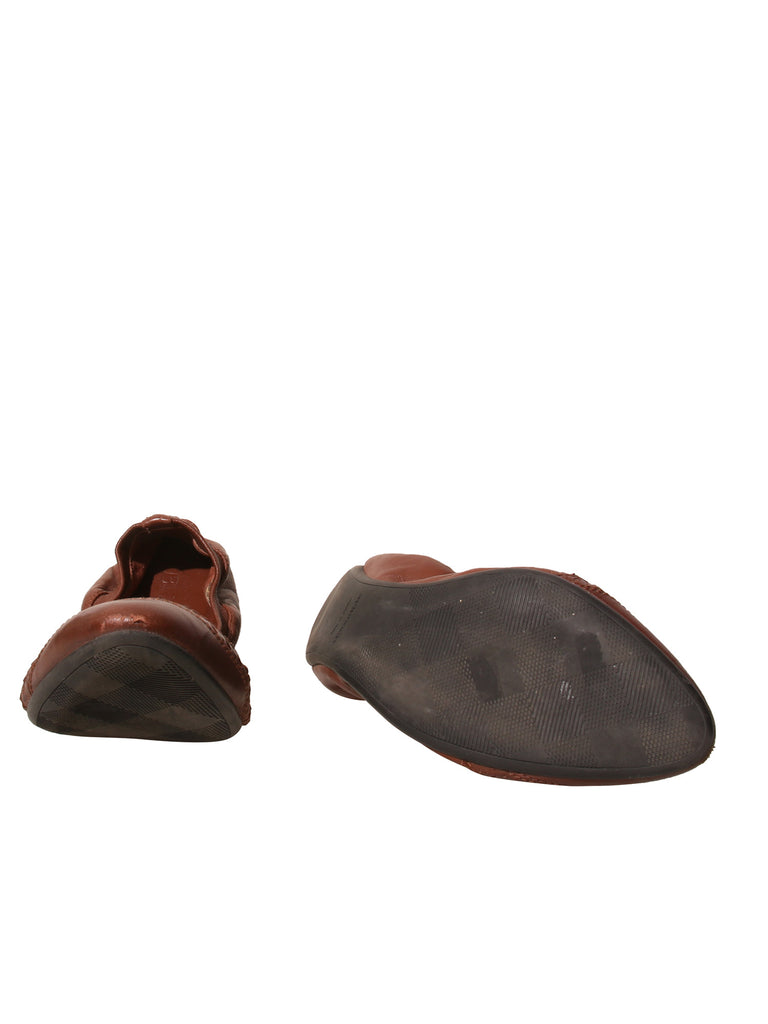 Leather Ballet Flats