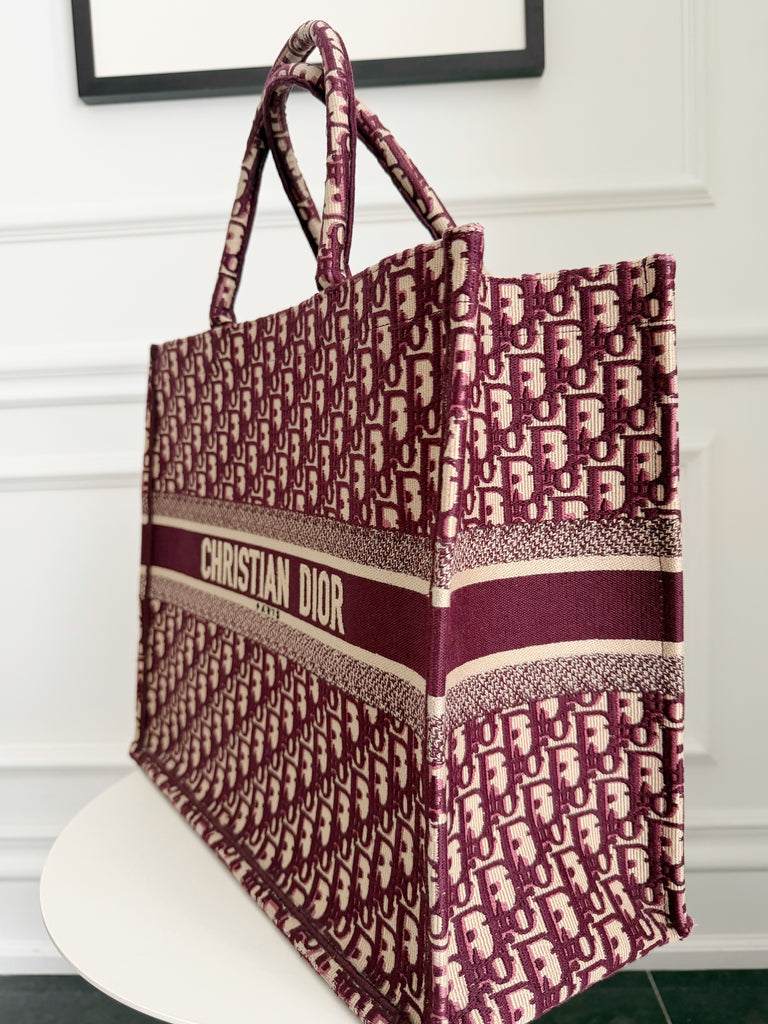 Large Dior Book Tote