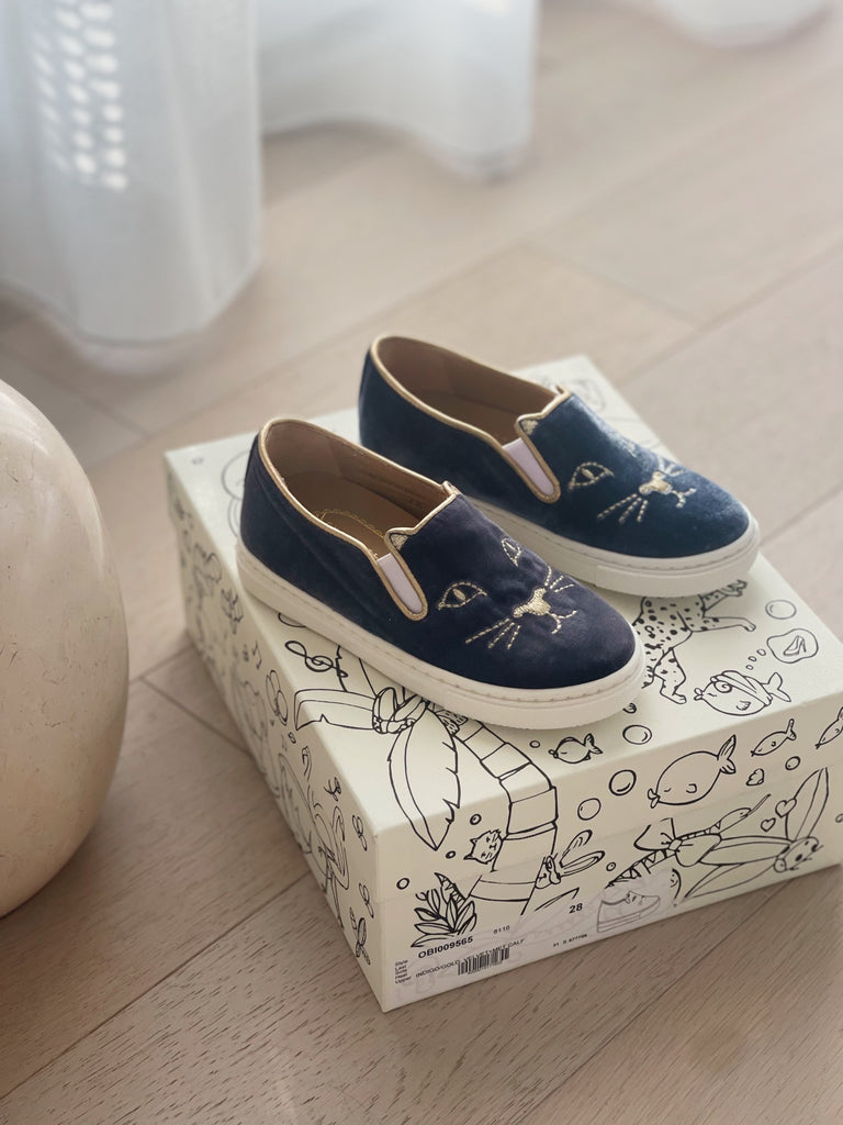 KIDS Velvet Espadrilles