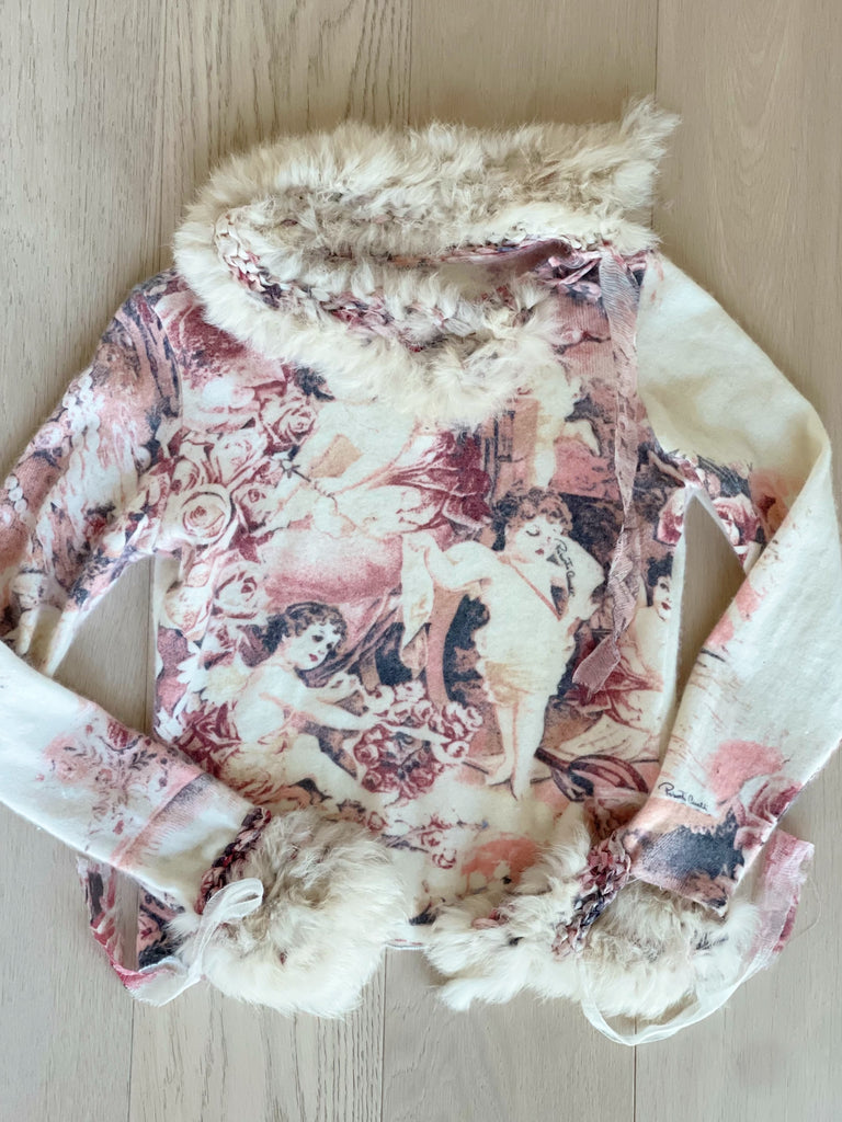 KIDS Fur Details Sweater