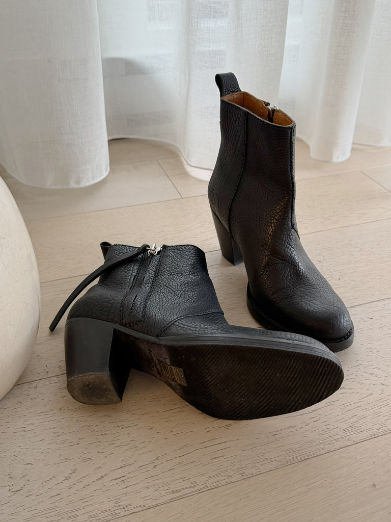 Leather Ankle Boots