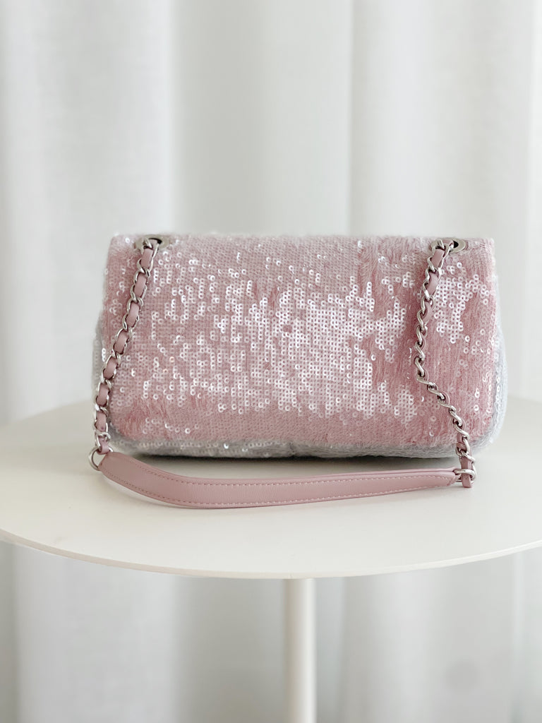 2018 Sequin Flap Bag