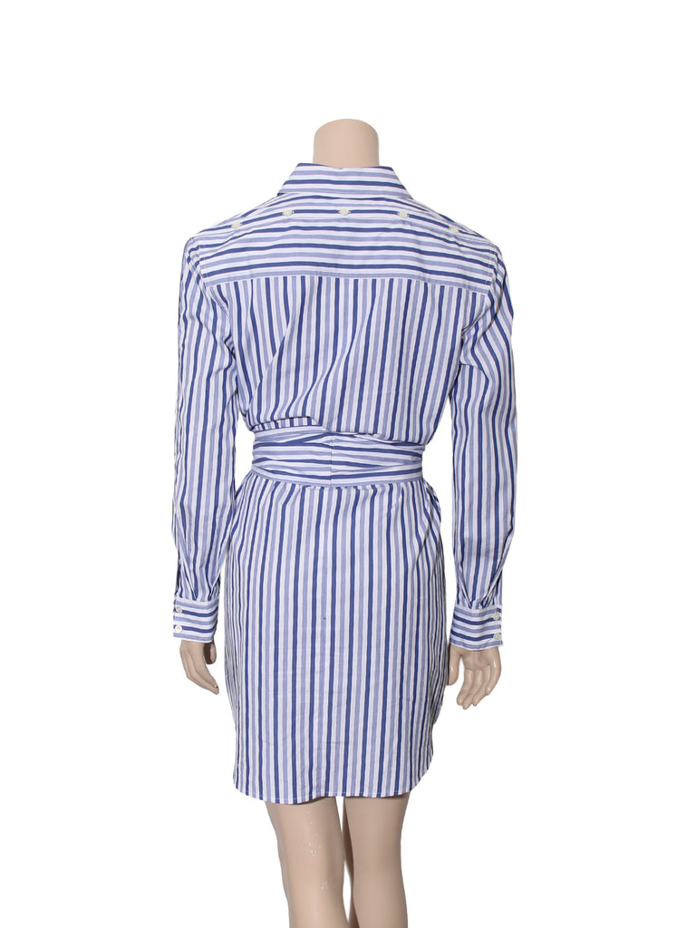 Striped Shirt Dress