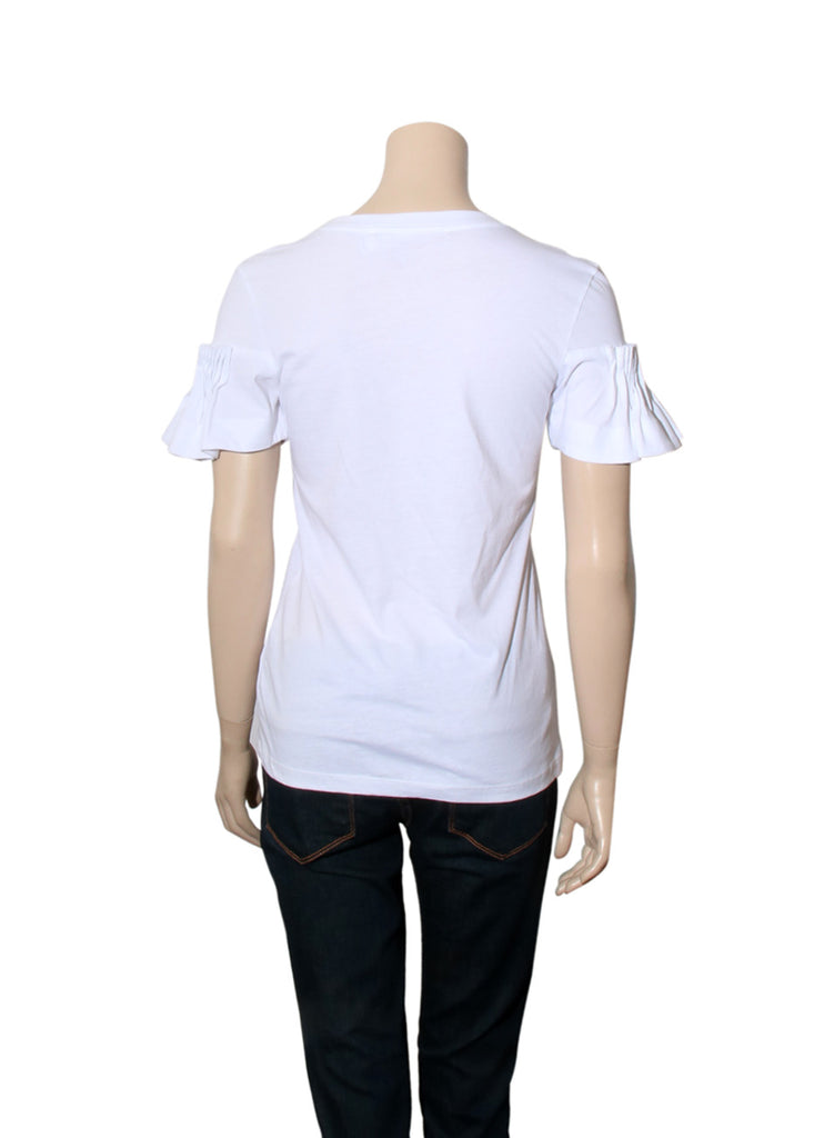 Ruffle Sleeve T-Shirt