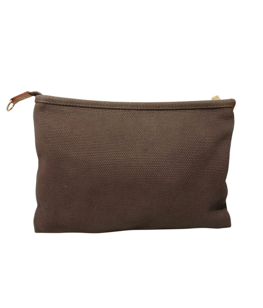 Cotton Canvas Zip Pouch