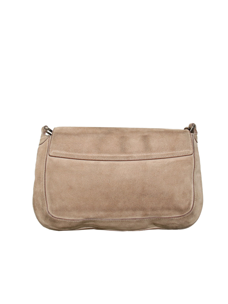 Suede Clutch