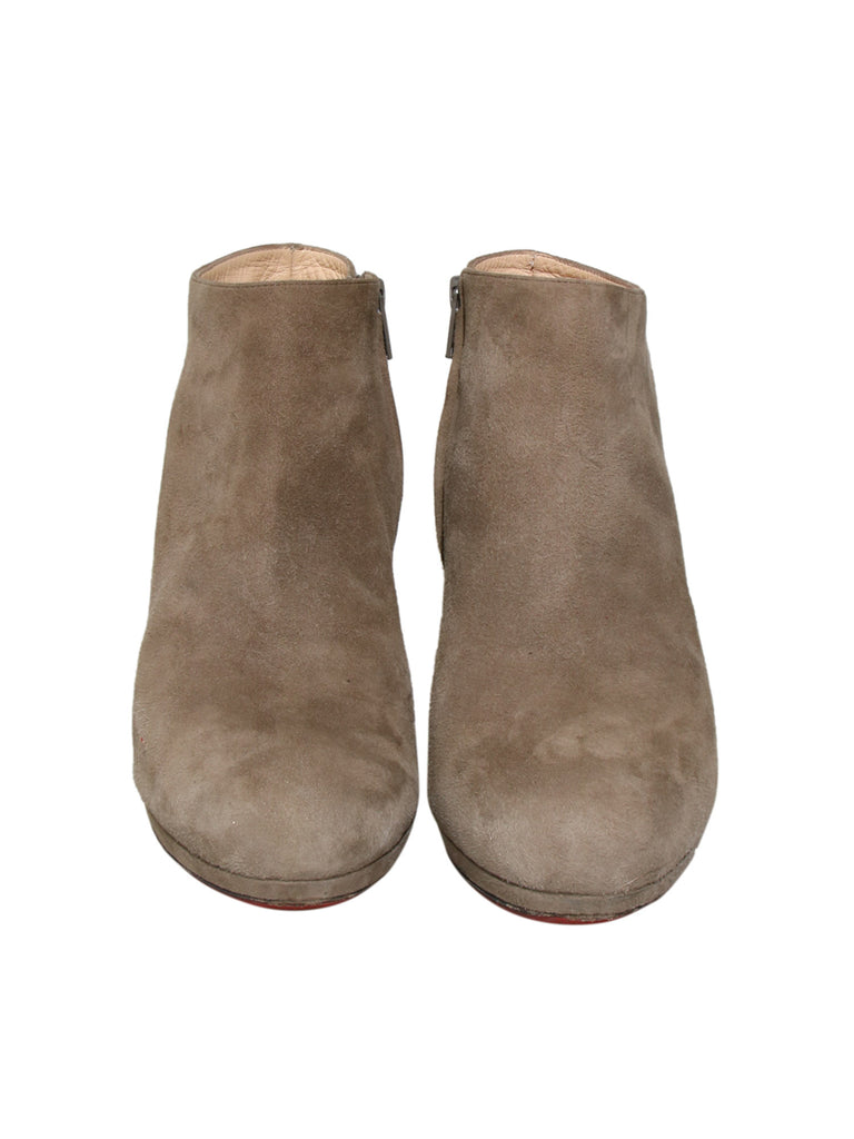 Suede Booties