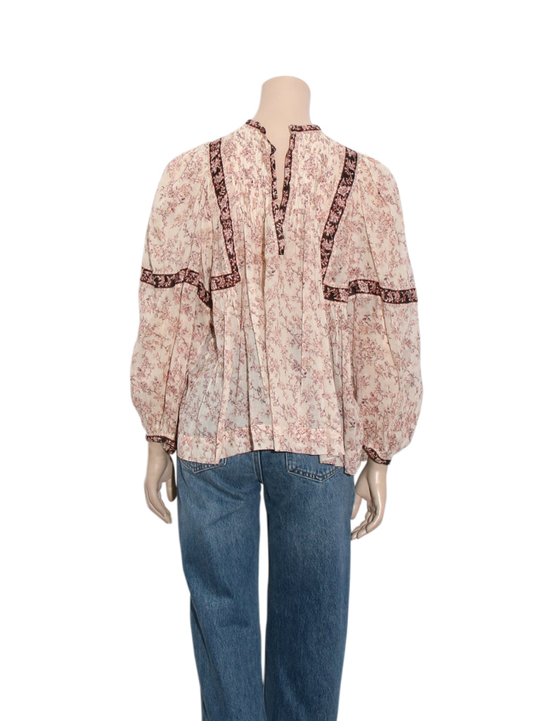 Printed Cotton Blouse