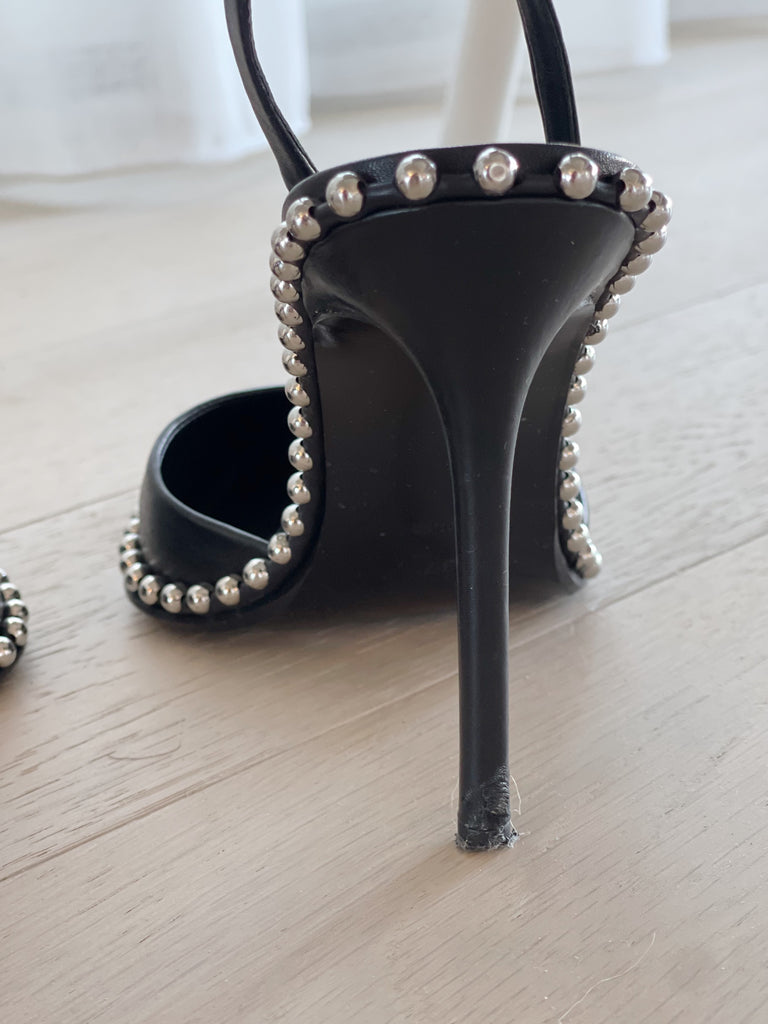 Rina Studded Slingback Pumps