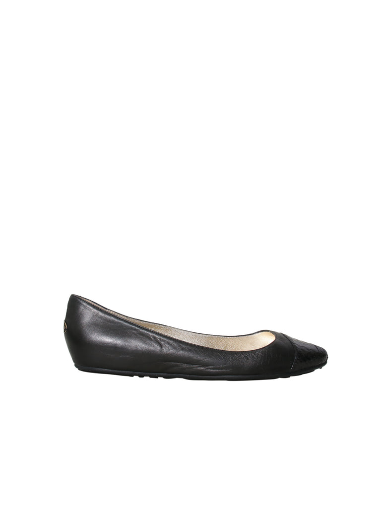 Leather Ballet Flats