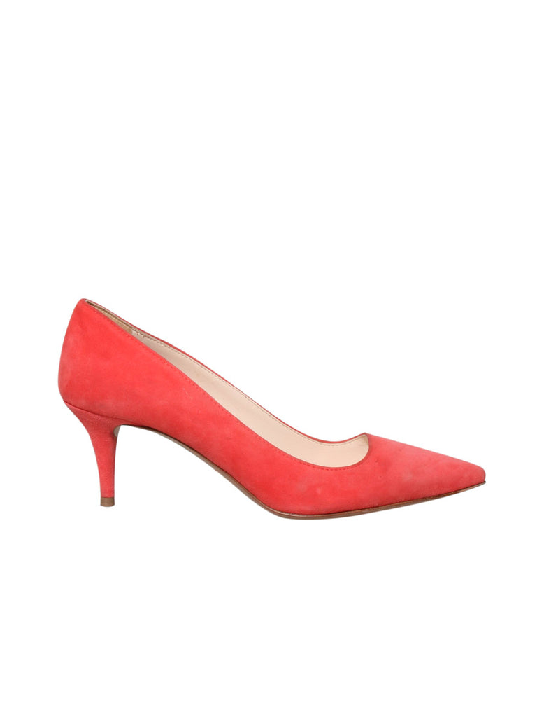 Suede Pumps