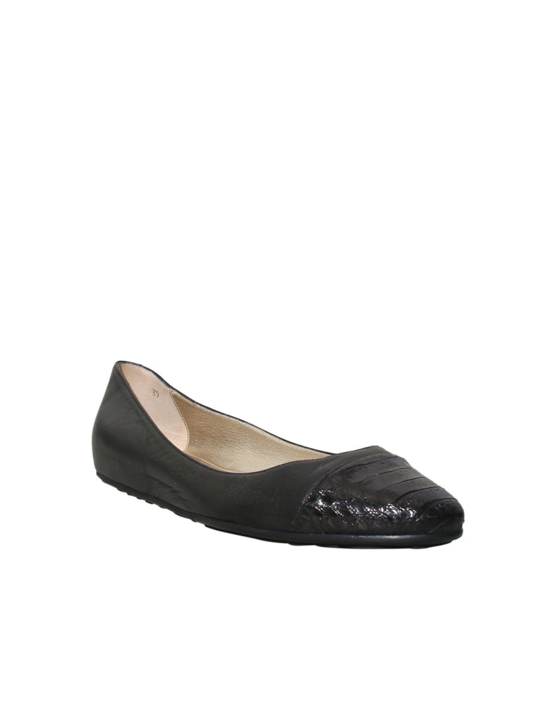 Leather Ballet Flats