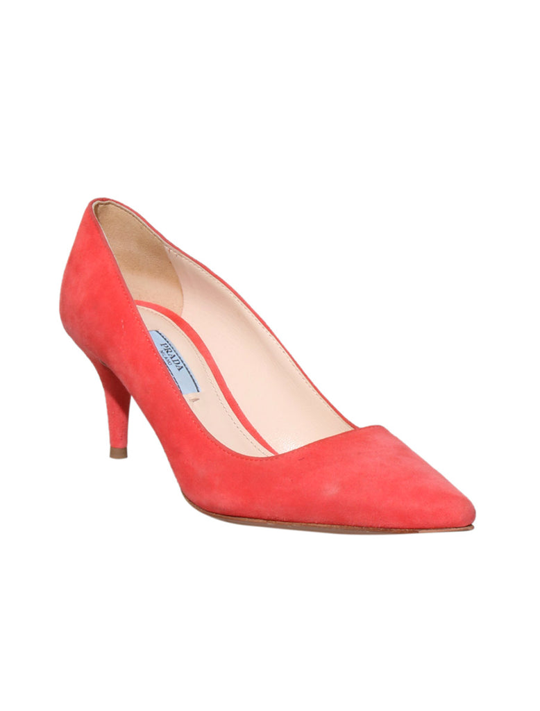 Suede Pumps