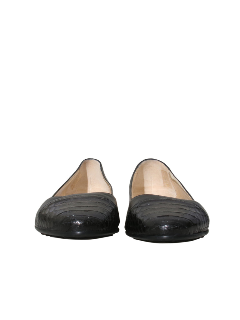Leather Ballet Flats