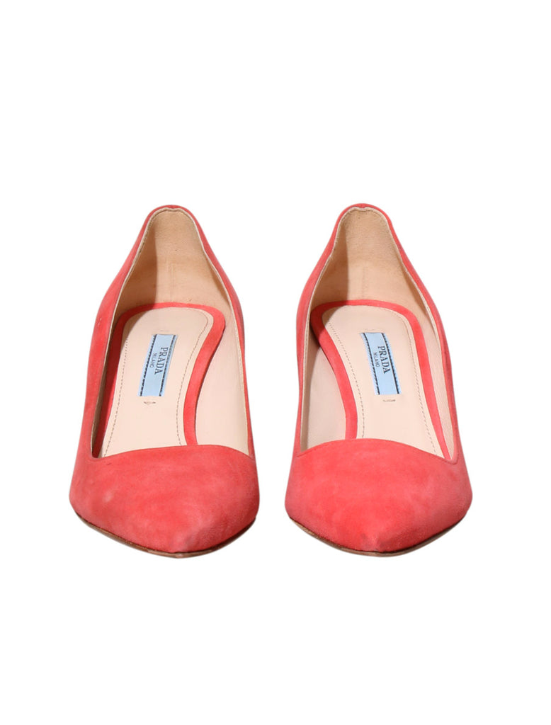 Suede Pumps