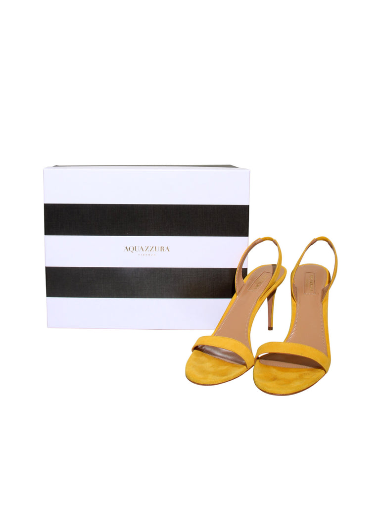 Suede Slingback Sandals