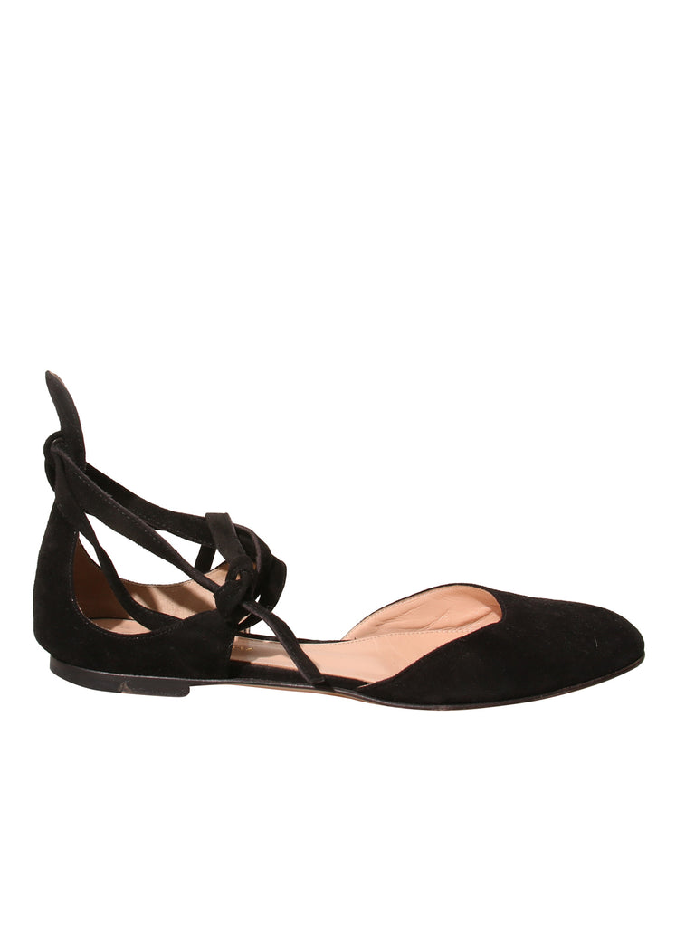Suede Flats