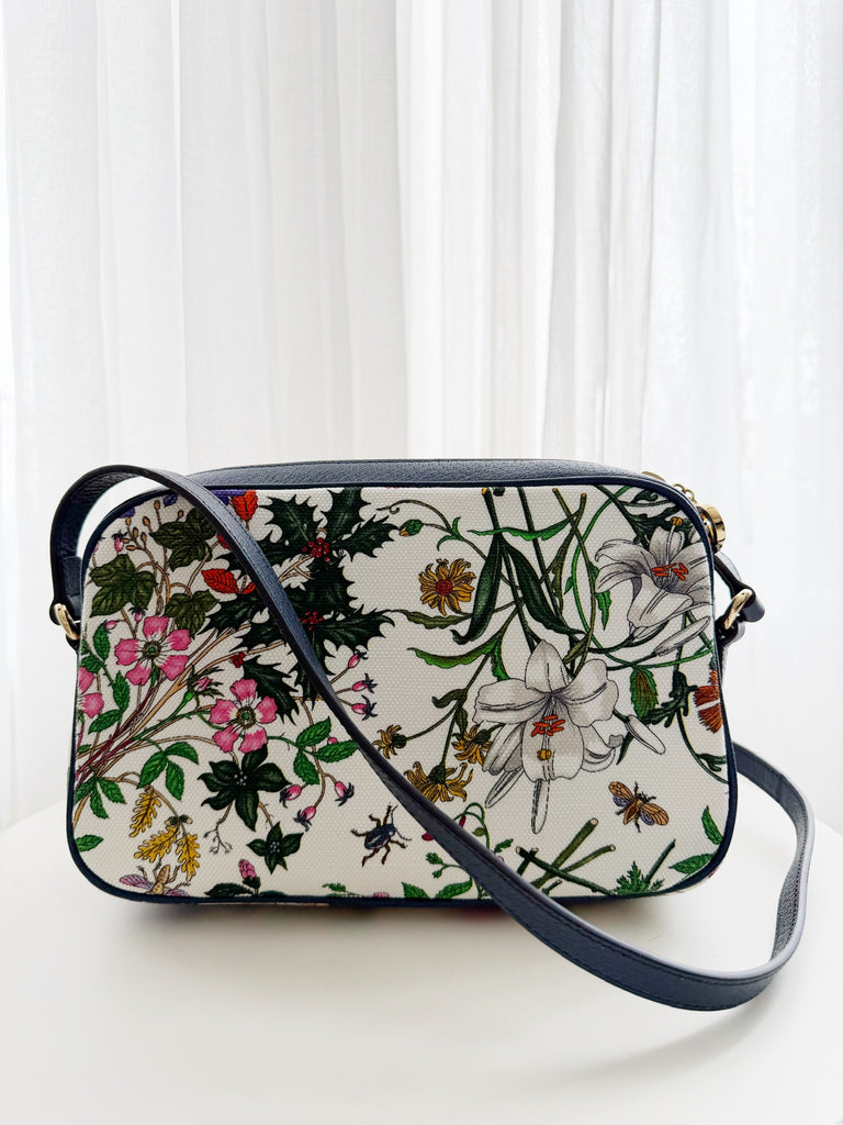 New 2019 Flora Canvas Cross Body Bag