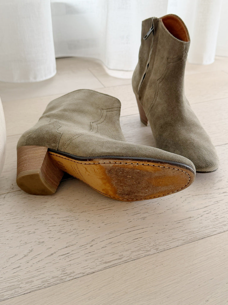 Suede Ankle Boots