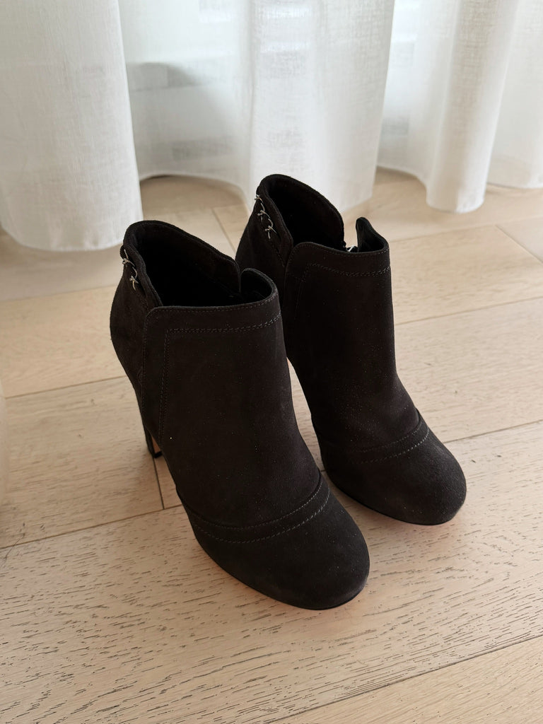 Suede Booties