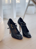 Patent Mary-Jane Pumps