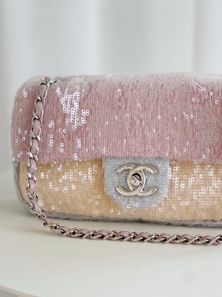 2018 Sequin Flap Bag