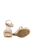 Straw Wedge Sandals