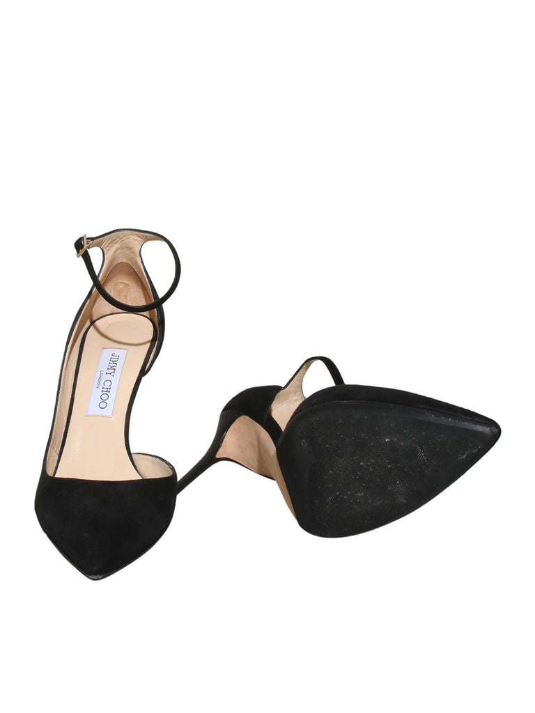 Suede D'Orsay Pumps