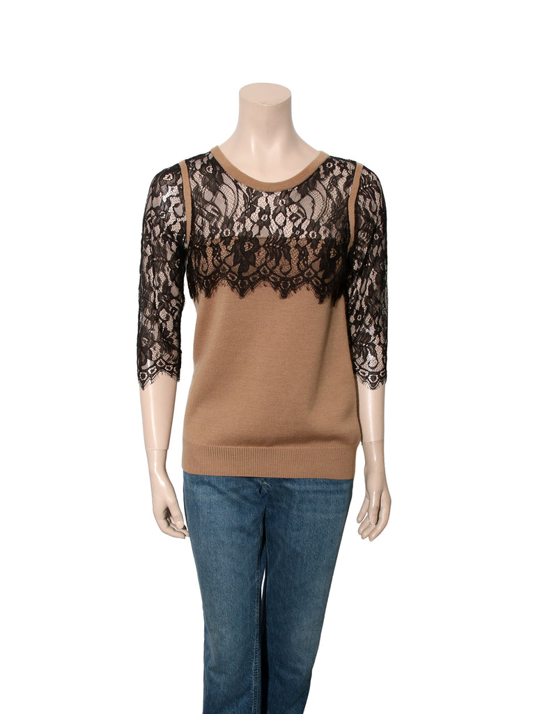 Lace Detail Sweater