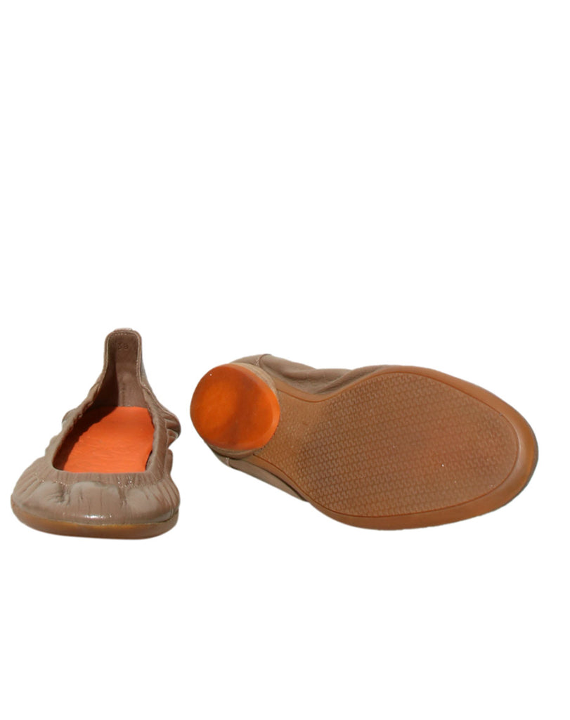 Hermes Leather Ballet Flats