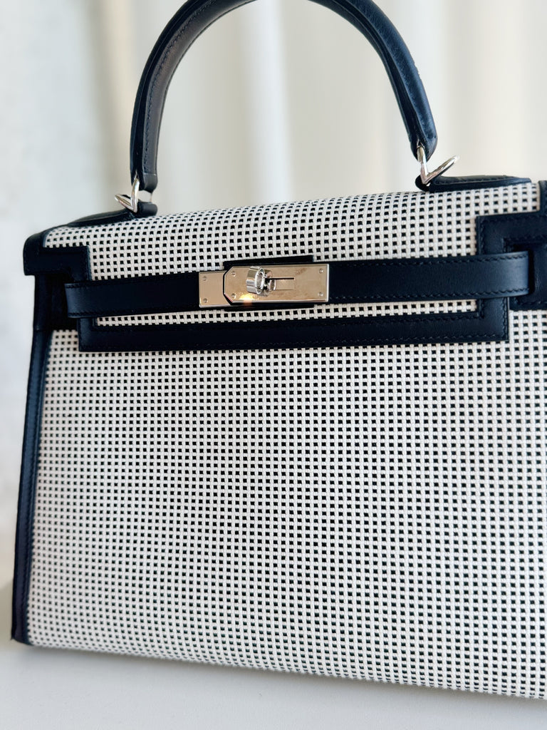 Kelly II Sellier 28 Toile Quadrille
